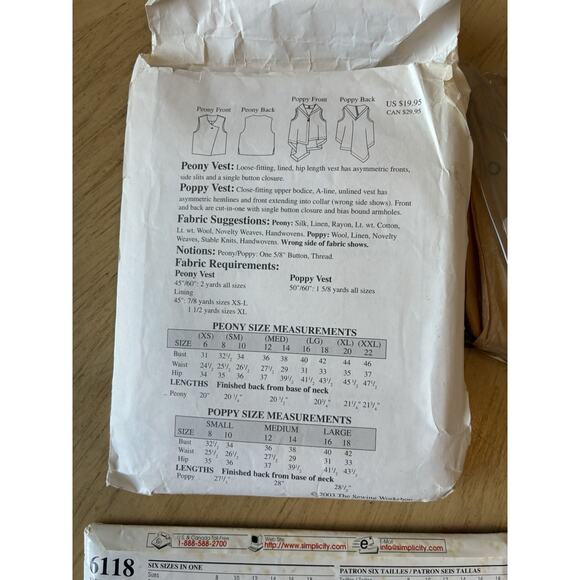 8 VTG sewing patterns women Separates Babydoll Tops Pencil Skirts Pants Lot 8 - Picture 12 of 16